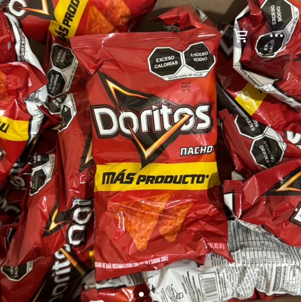 Mexican Doritos Nacho Tortilla Chips 10 Pack
